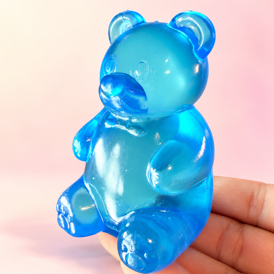 Gummy bear squishy! 🧸🍬 — bright background