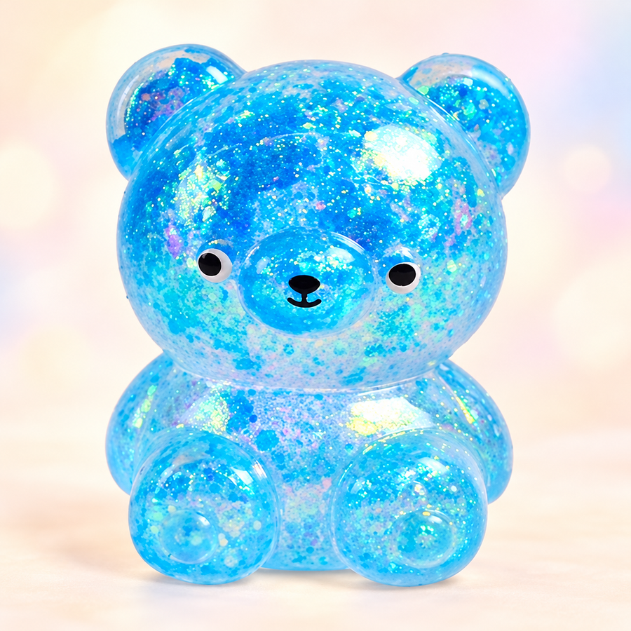 Baby bear squishy! 🧸 — bright background