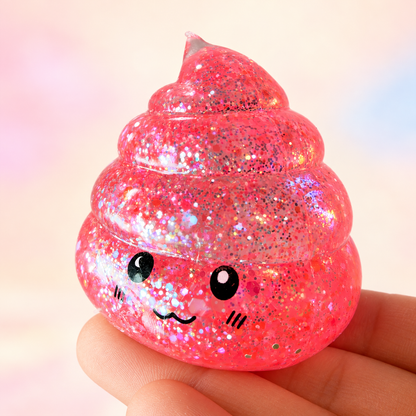 Poo squishy — bright background