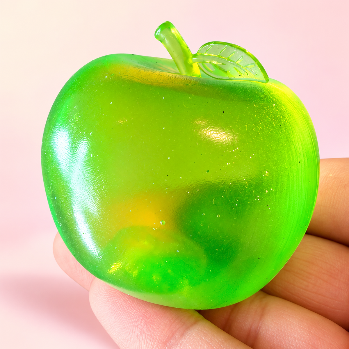 apple squishy — bright background