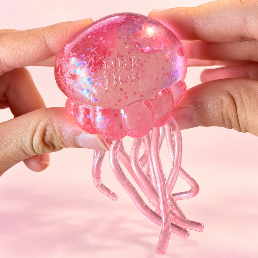 Jellyfish squishy 🪼 — bright background