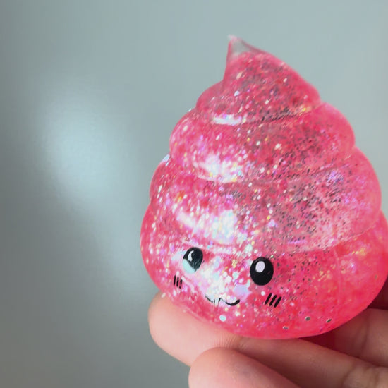Poo squishy demonstration