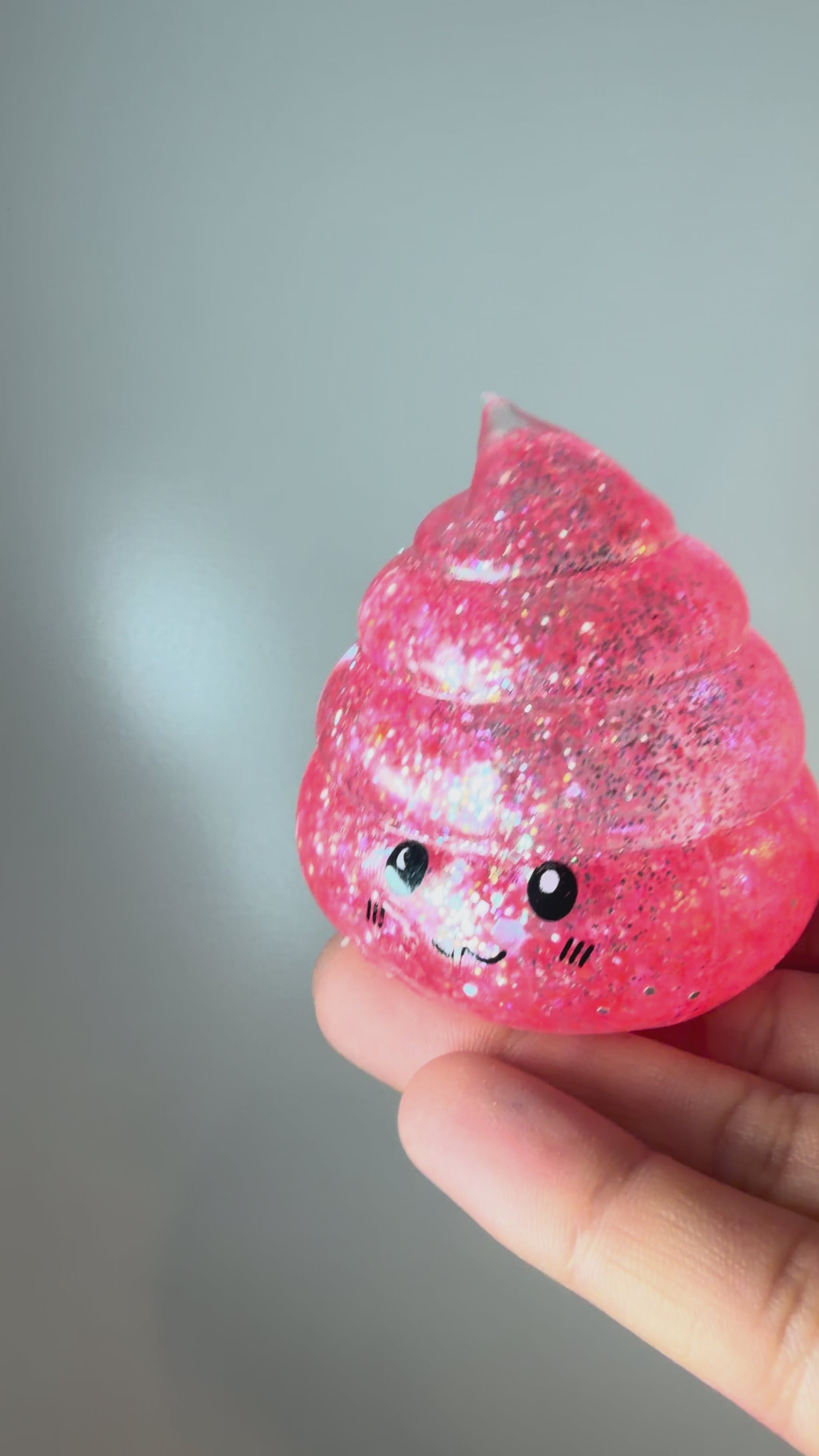 Poo squishy demonstration