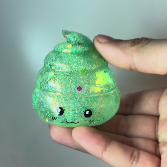 Poo squishy demonstration