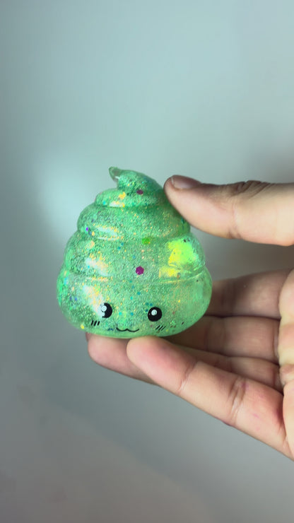 Poo squishy demonstration